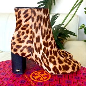 🆕 Tory Burch Brooke 70mm Haircalf Booties